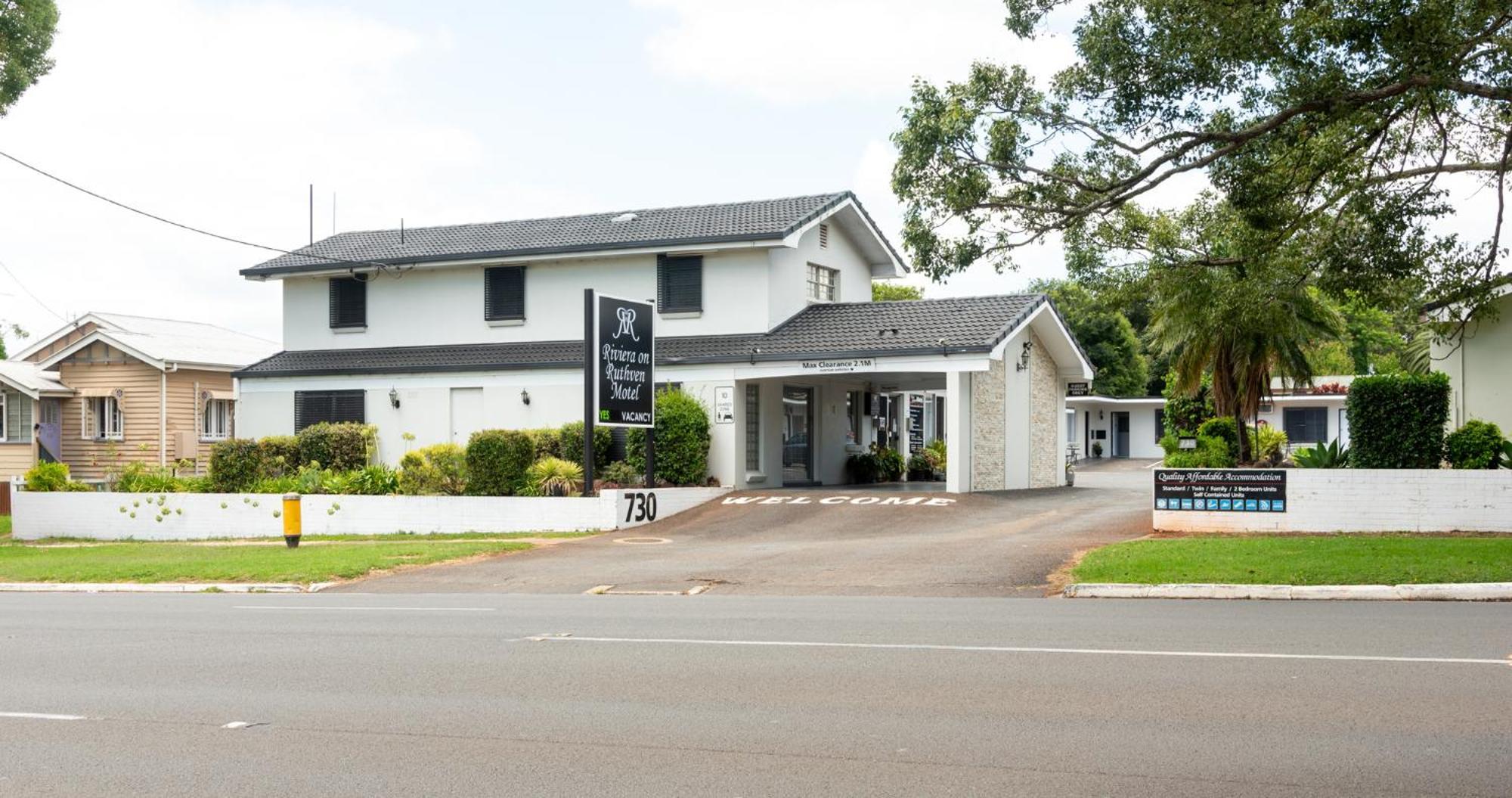 Riviera On Ruthven Motel Toowoomba Exterior photo