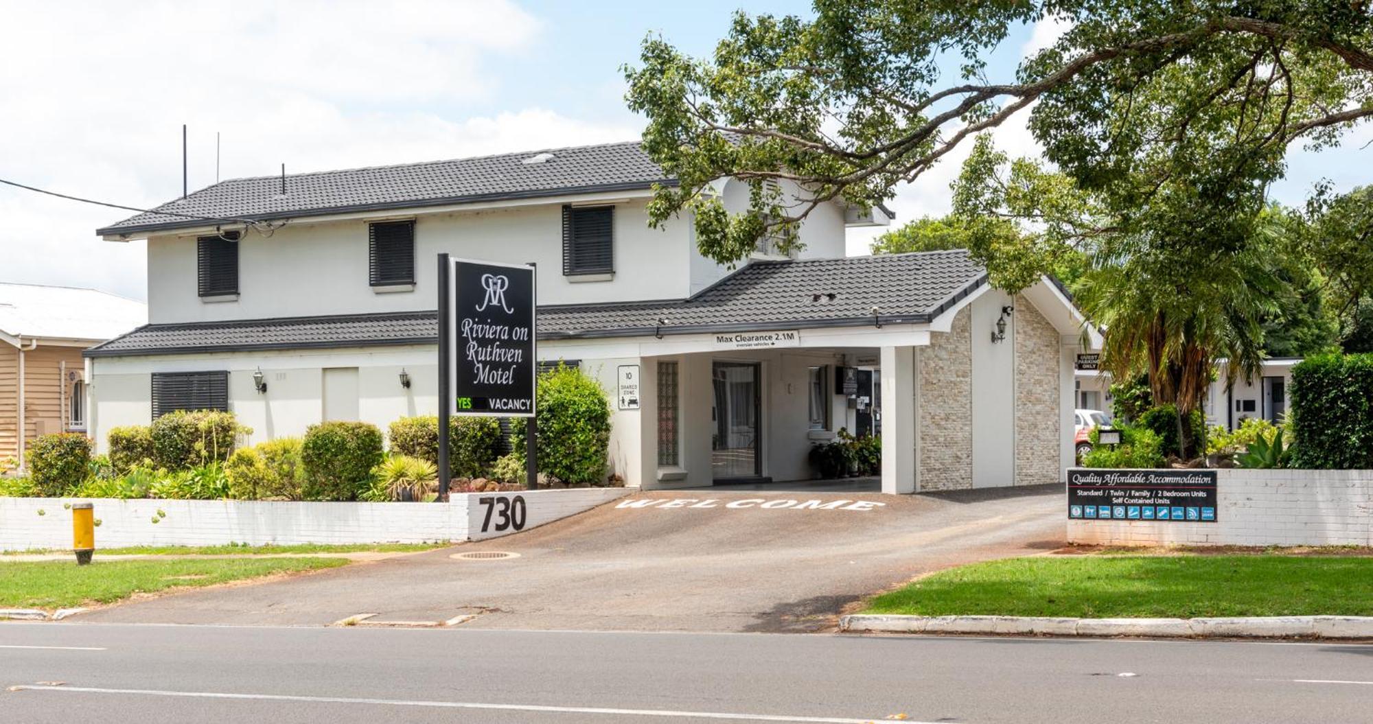Riviera On Ruthven Motel Toowoomba Exterior photo